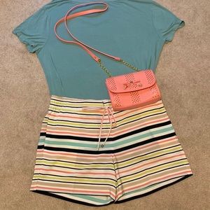 Limited stripe shorts